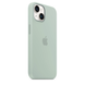 Чохол Apple Silicone case with MagSafe для iPhone 14 Pro Succulent AAA