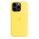 Чехол Apple Silicone case with MagSafe для iPhone 14 Pro Canary Yellow AAA