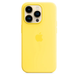 Чохол Apple Silicone case with MagSafe для iPhone 14 Pro Canary Yellow AAA