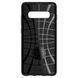 Чехол противоударный Spigen Original Rugged Armor для Samsung Galaxy S10 Plus матовый черный Matte Black