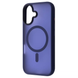 Чехол WAVE Matte Insane Case with MagSafe iPhone 16 Midnight blue