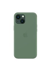Чехол силиконовый soft-touch ARM Silicone Case для iPhone 13 зеленый Pine Green фото