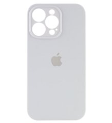 Чохол Silicone Case Full Camera Protective (AA) для Apple iPhone 14 Pro (Білий / White) фото