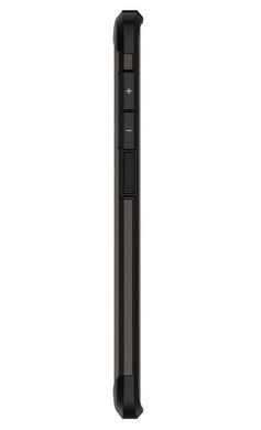 Чехол противоударный Spigen Original Tough Armor с подставкой для Samsung Galaxy S10 Plus серый ТПУ+пластик Gunmetal фото