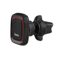 Автомобільний тримач для телефону Hoco CA23 чорний Black фото