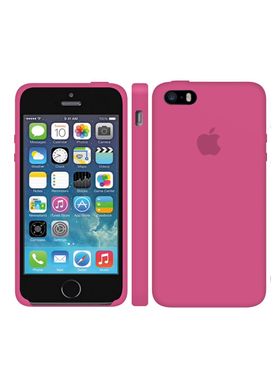 Чохол силіконовий soft-touch ARM Silicone Case для iPhone 5 / 5s / SE рожевий Dragon Fruit фото