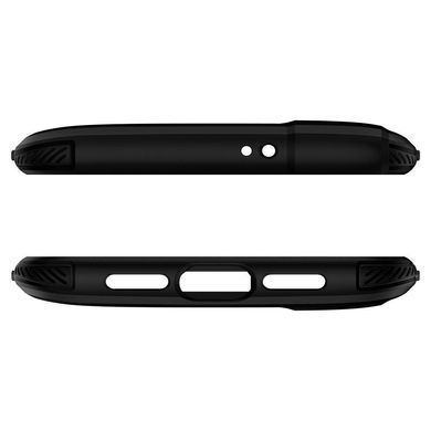 Чехол противоударный Spigen Original Rugged Armor для Xiaomi Mi 9 черный ТПУ+пластик Matte Black фото