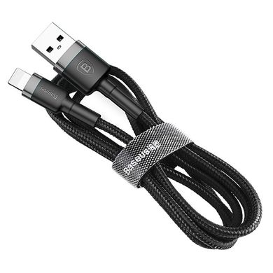 Кабель Lightning to USB MFI Baseus 1 метр Black фото