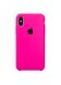 Чохол силіконовий soft-touch ARM Silicone case для iPhone Xs Max рожевий Barbie Pink фото