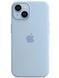 Чохол Silicone Case with MagSafe для Apple iPhone 14 Sky AAA фото