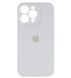 Чохол Silicone Case Full Camera Protective (AA) для Apple iPhone 14 Pro (Білий / White)