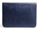 Кожаный чехол-конверт Gmakin для Macbook Air 13 (2012-2017) / Pro Retina 13 (2012-2015) синий (GM52) Blue