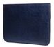 Кожаный чехол-конверт Gmakin для Macbook Air 13 (2012-2017) / Pro Retina 13 (2012-2015) синий (GM52) Blue