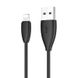USB Cable Baseus Small Pretty Waist Lightning (CALMY-01) Black 1m