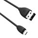 USB Cable Baseus Small Pretty Waist Lightning (CALMY-01) Black 1m