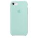 Чехол силиконовый soft-touch ARM Silicone Case для iPhone 7/8/SE (2020) мятный Marine Green