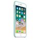 Чехол силиконовый soft-touch ARM Silicone Case для iPhone 7/8/SE (2020) мятный Marine Green