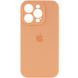 Чехол Silicone Case Full Camera Protective AA для Apple iPhone 12 Pro Max Cantaloupe