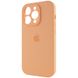 Чохол Silicone Case Full Camera Protective AA для Apple iPhone 12 Pro Max Cantaloupe