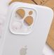 Чехол Silicone Case Full Camera Protective (AA) для Apple iPhone 14 Pro (Белый / White)