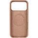 Чехол Silicone Case Full Protective AA with MagSafe для Apple iPhone 17 Pro Desert Gold