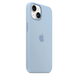 Чохол Silicone case with MagSafe для Apple iPhone 14 Sky AAA