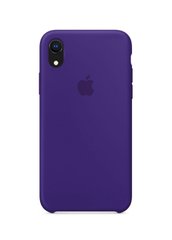 Чохол силіконовий soft-touch RCI Silicone case для iPhone Xr блакитний Ultra Violet фото