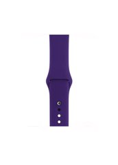 Ремешок Sport Band для Apple Watch 38/40mm силиконовый фиолетовый спортивный size(s) ARM Series 6 5 4 3 2 1 Ultra Violet фото