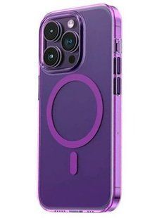 Чохол Blueo Crystal Drop PRO Resistance Phone Case with MagSafe для iPhone 14 Pro Purple фото