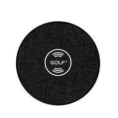 Бездротове зарядний пристрій Golf GF-WQ4 1.0A Wireless Charger БЗУ чорне Black фото