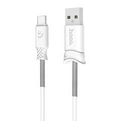 Кабель USB to USB Type-C Hoco X24 1 метр білий White фото