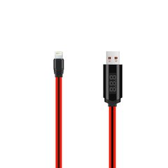 Кабель Lightning to USB Hoco U29 1,2 метров красный Red фото