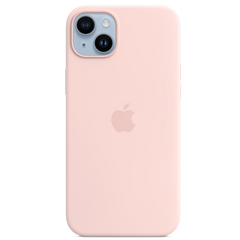 Чохол Apple Silicone case with MagSafe для iPhone 14 Pro Chalk Pink AAA фото