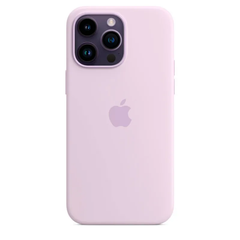Чохол Apple Silicone case with MagSafe для iPhone 14 Pro Lilac ААА фото