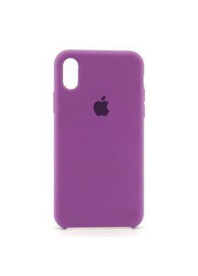 Чохол силіконовий soft-touch RCI Silicone case для iPhone Xr фіолетовий Purple фото