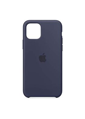 Чохол силіконовий soft-touch Apple Silicone Case для iPhone 11 Pro Max синій Midnight Blue фото