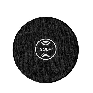 Бездротове зарядний пристрій Golf GF-WQ4 1.0A Wireless Charger БЗУ чорне Black фото