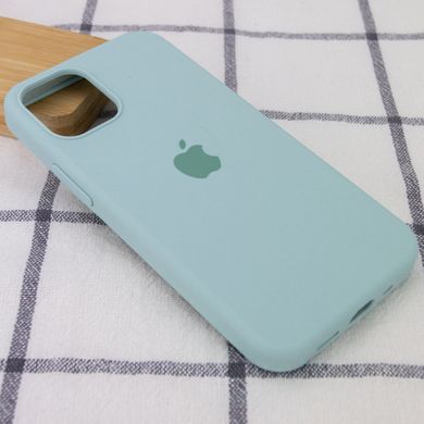 Чехол силиконовый soft-touch ARM Silicone Case для iPhone 13 мятный Turquoise фото