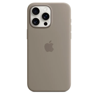 Чохол Silicone case with MagSafe для iPhone 15 Pro Clay AAA фото