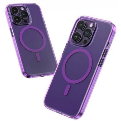 Чохол Blueo Crystal Drop PRO Resistance Phone Case with MagSafe для iPhone 14 Pro Purple фото