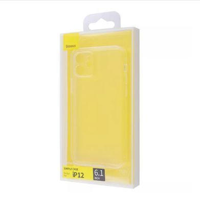 Чехол Baseus Simple для Apple iPhone 12 Clear фото
