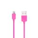 USB Cable Remax (OR) Light Speed RC-006i Lightning Pink 1m (5-025)