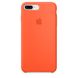 Чохол силіконовий soft-touch ARM Silicone case для iPhone 7 Plus / 8 Plus помаранчевий Spicy Orange