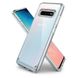 Чехол противоударный Spigen Original Ultra Hybrid Crystal для Samsung Galaxy S10 Plus силиконовый прозрачный Clear