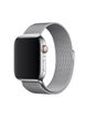 Ремінець Milanese Loop для Apple Watch 42 / 44mm металевий сріблястий магнітний ARM Series 6 5 4 3 2 1 Silver