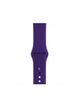 Ремінець Sport Band для Apple Watch 38 / 40mm силіконовий фіолетовий спортивний size (s) ARM Series 6 5 4 3 2 1 Ultra Violet