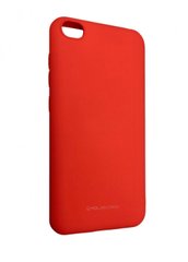 Чехол силиконовый Hana Molan Cano плотный для Xiaomi Redmi 6A красный Red фото