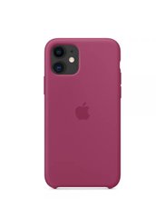 Чохол силіконовий soft-touch Apple Silicone Case для iPhone 11 рожевий Pomergranate фото