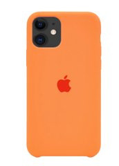 Чохол силіконовий soft-touch ARM Silicone Case для iPhone 11 помаранчевий Papaya фото