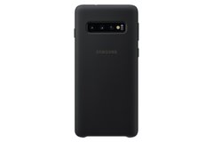 Чехол силиконовый soft-touch Silicone Cover для Samsung S10 Plus черный Black фото